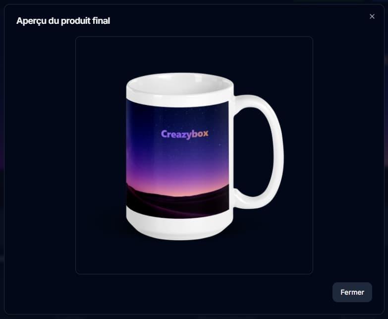 Vrai produit imprimé livré chez vous